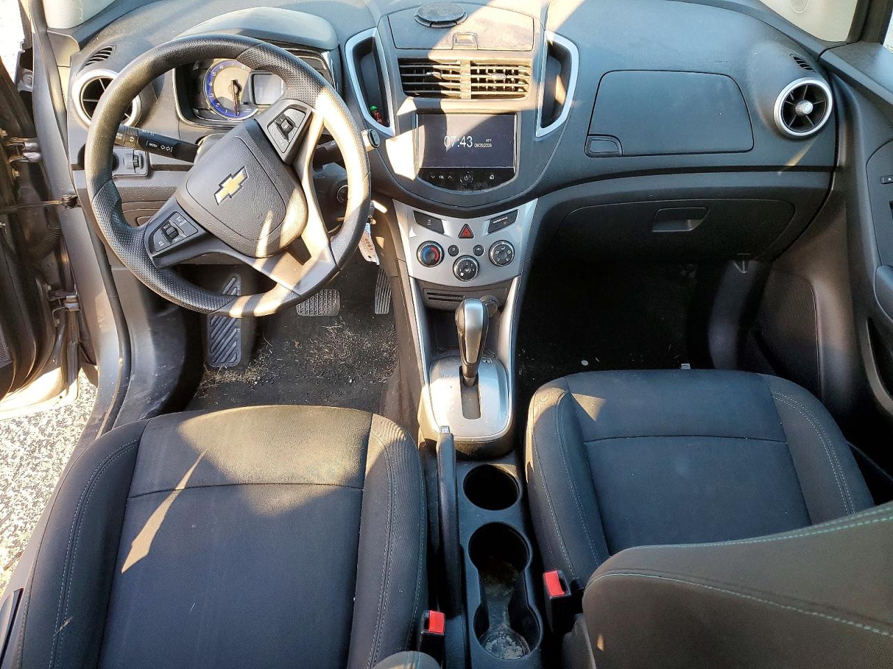 2015 Chevrolet Trax 1lt Gray vin: KL7CJRSB7FB064950
