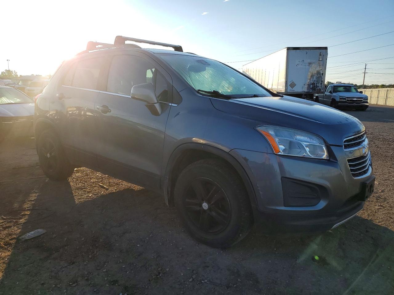 2015 Chevrolet Trax 1lt Gray vin: KL7CJRSB7FB064950