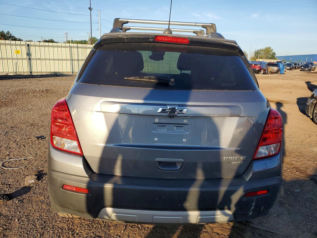 2015 Chevrolet Trax 1lt Gray vin: KL7CJRSB7FB064950
