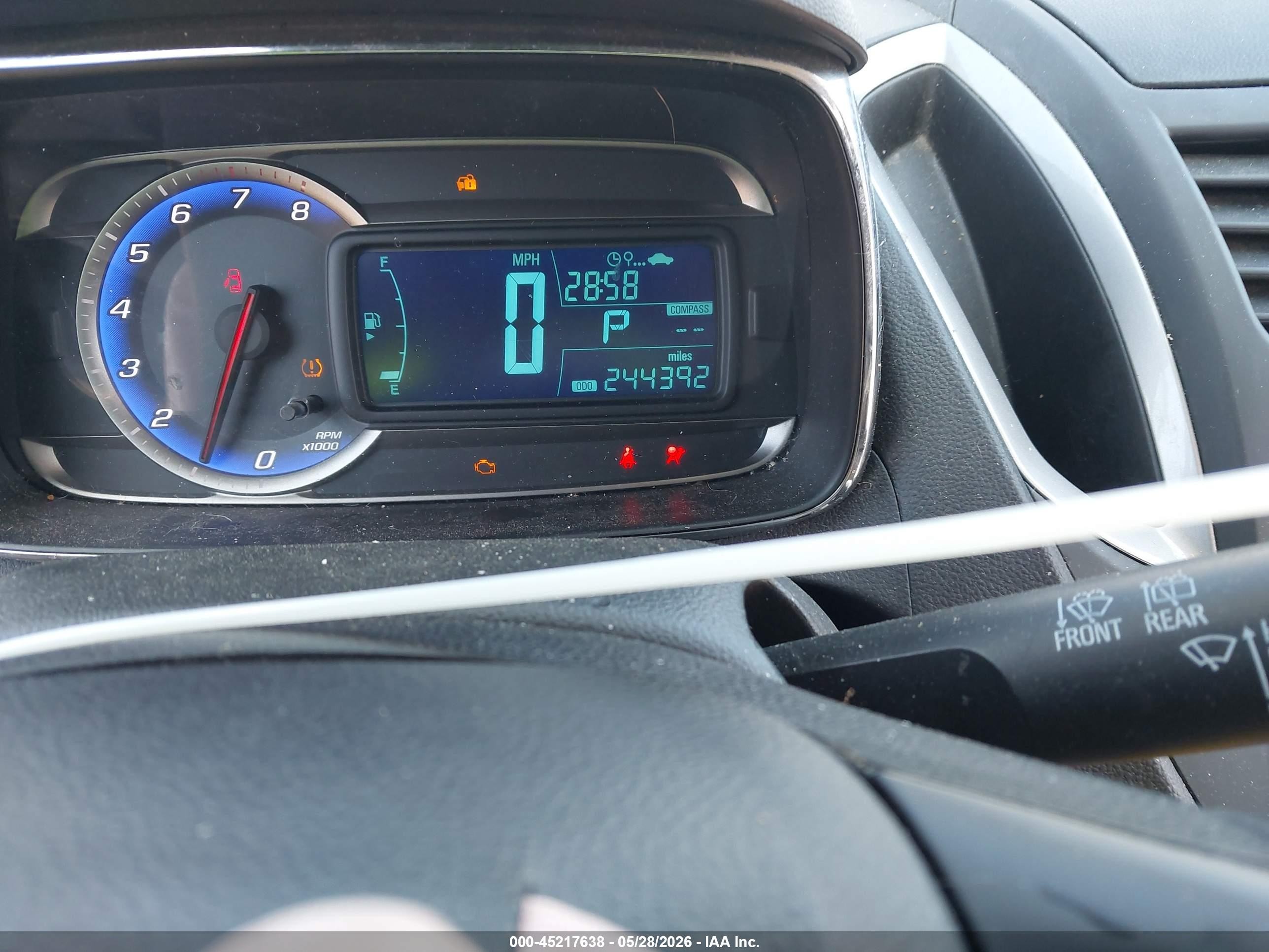 2015 Chevrolet Trax Lt Gray vin: KL7CJRSB7FB078332