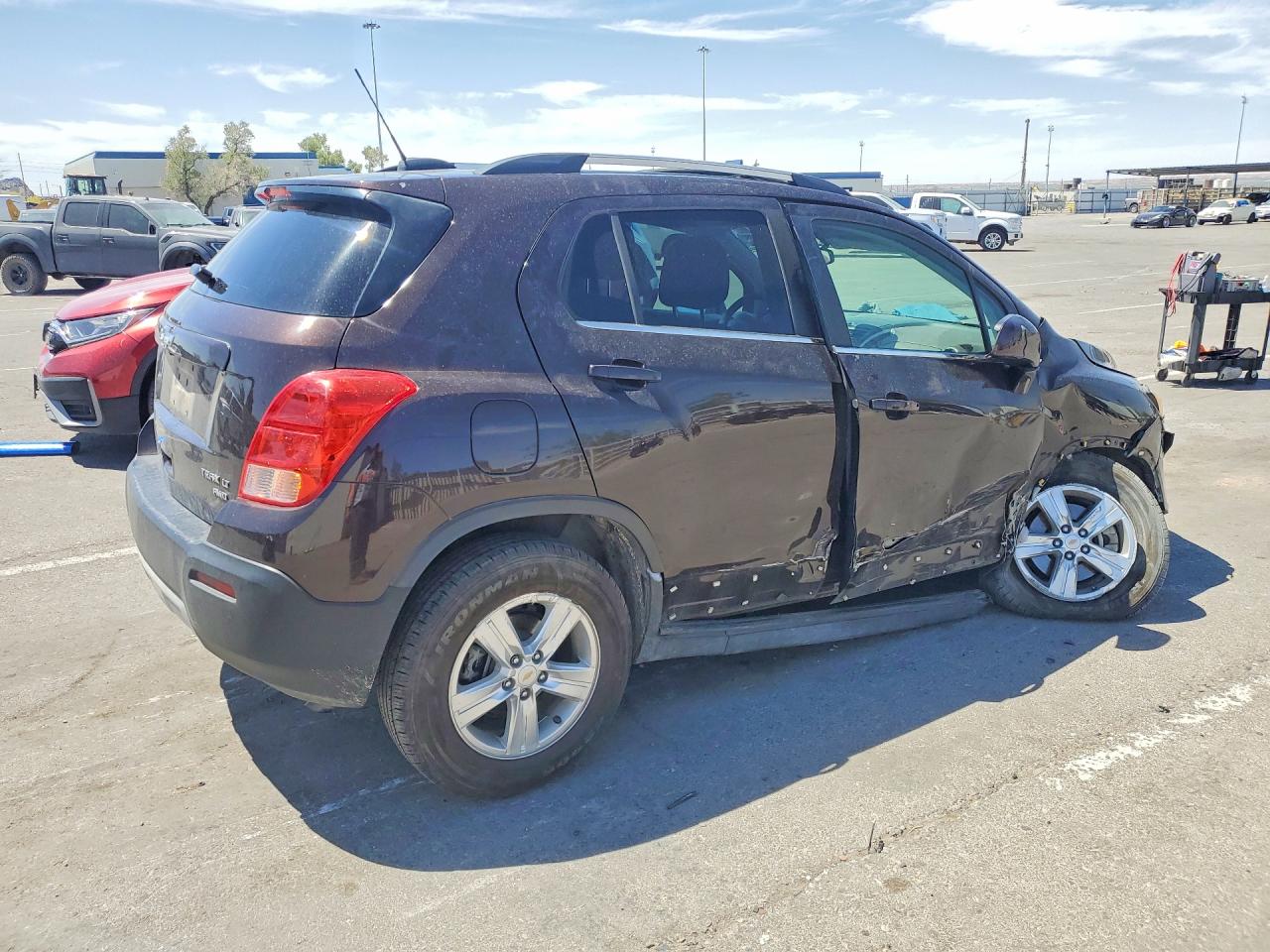 2015 Chevrolet Trax 1lt Brown vin: KL7CJRSB7FB201899
