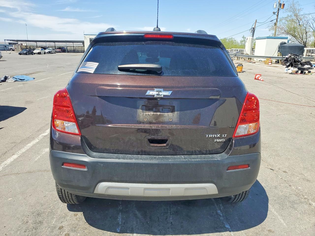 2015 Chevrolet Trax 1lt Brown vin: KL7CJRSB7FB201899