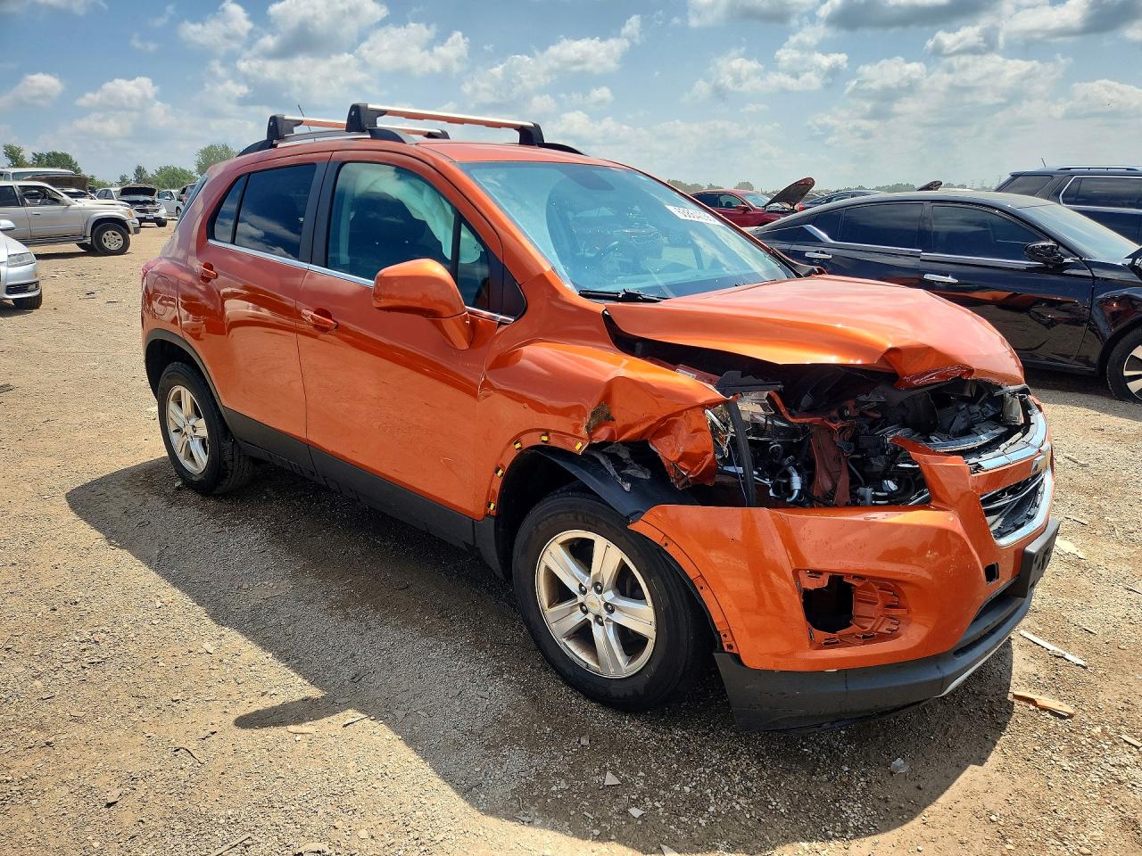 2015 Chevrolet Trax 1lt Orange vin: KL7CJRSB7FB210909