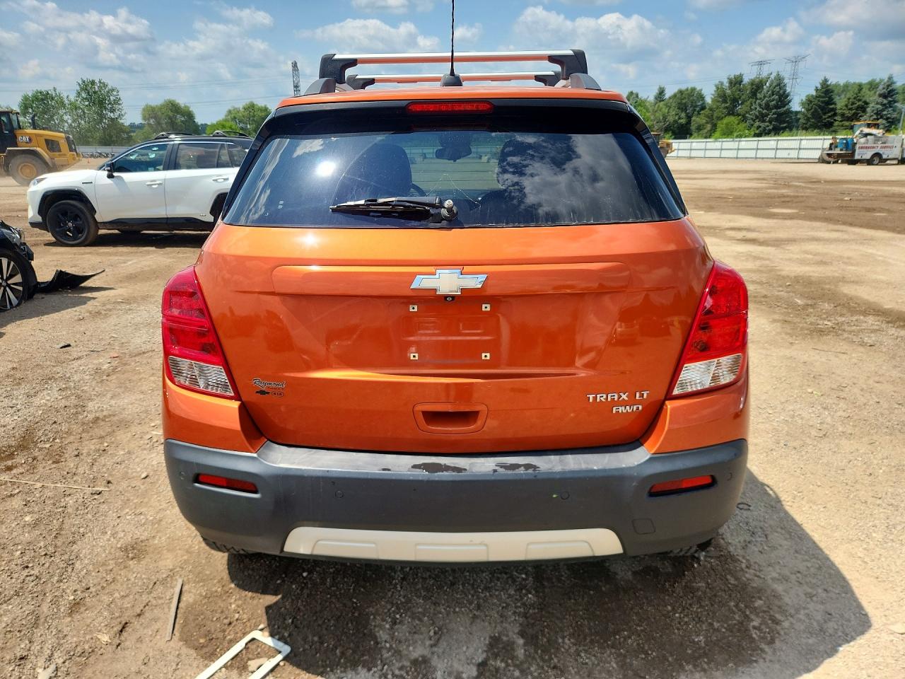 2015 Chevrolet Trax 1lt Orange vin: KL7CJRSB7FB210909