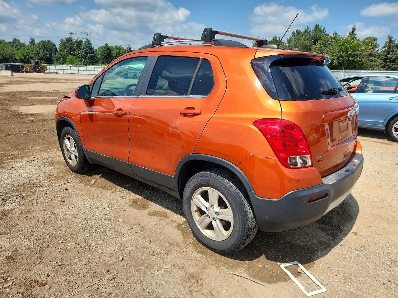 2015 Chevrolet Trax 1lt Orange vin: KL7CJRSB7FB210909