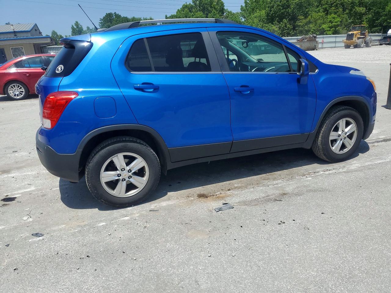 2015 Chevrolet Trax 1lt Blue vin: KL7CJRSB8FB103142