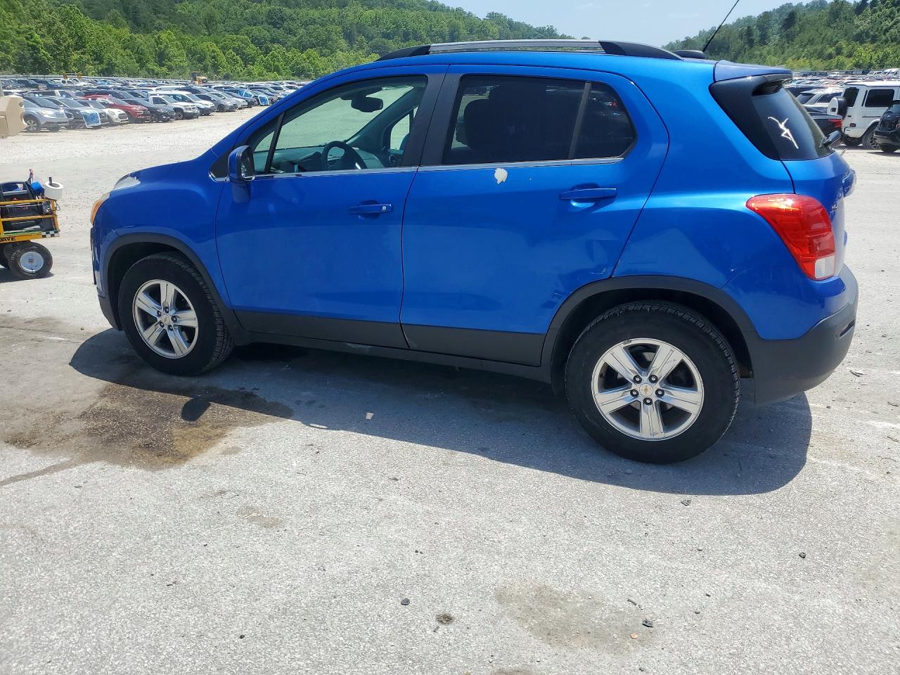 2015 Chevrolet Trax 1lt Blue vin: KL7CJRSB8FB103142