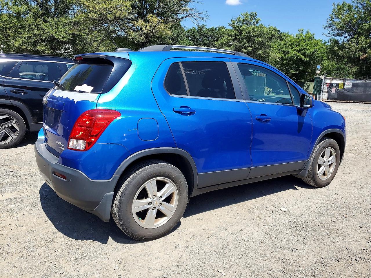 2015 Chevrolet Trax 1lt Blue vin: KL7CJRSB8FB149747