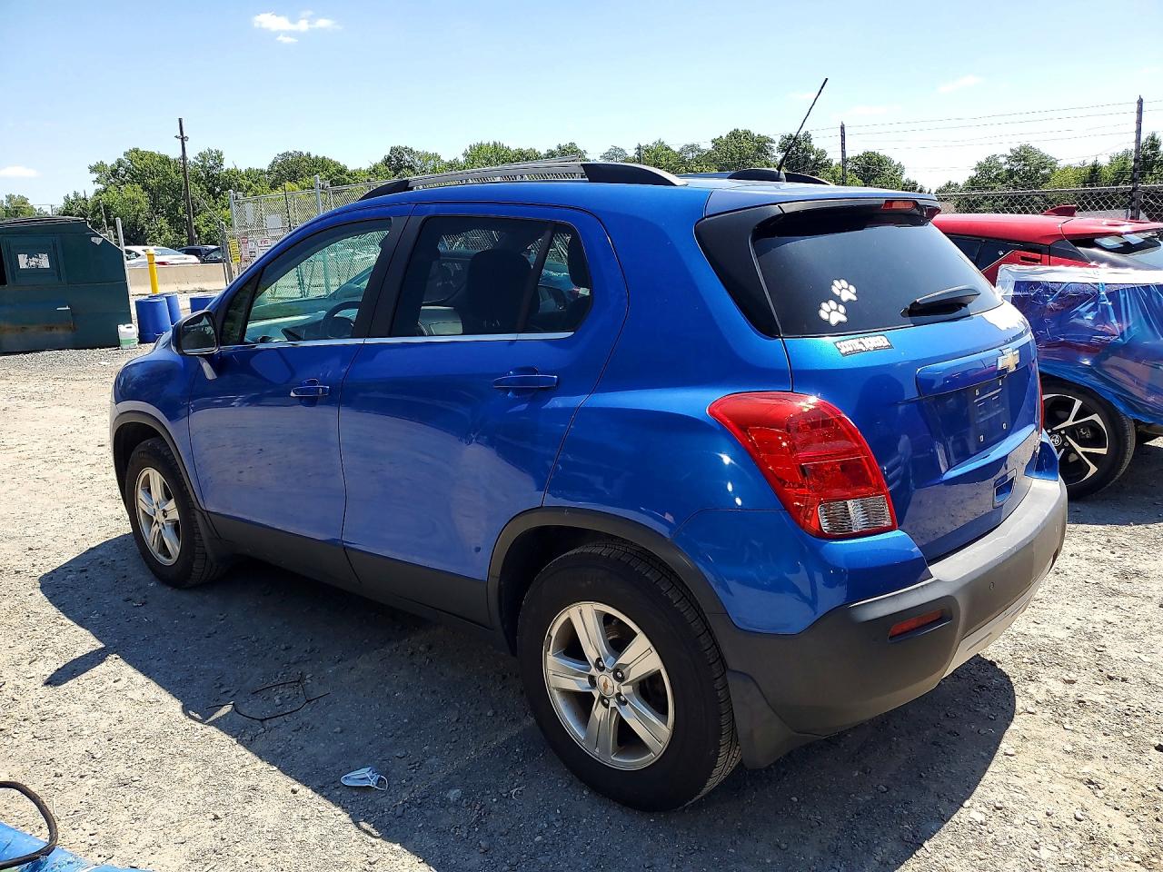 2015 Chevrolet Trax 1lt Blue vin: KL7CJRSB8FB149747