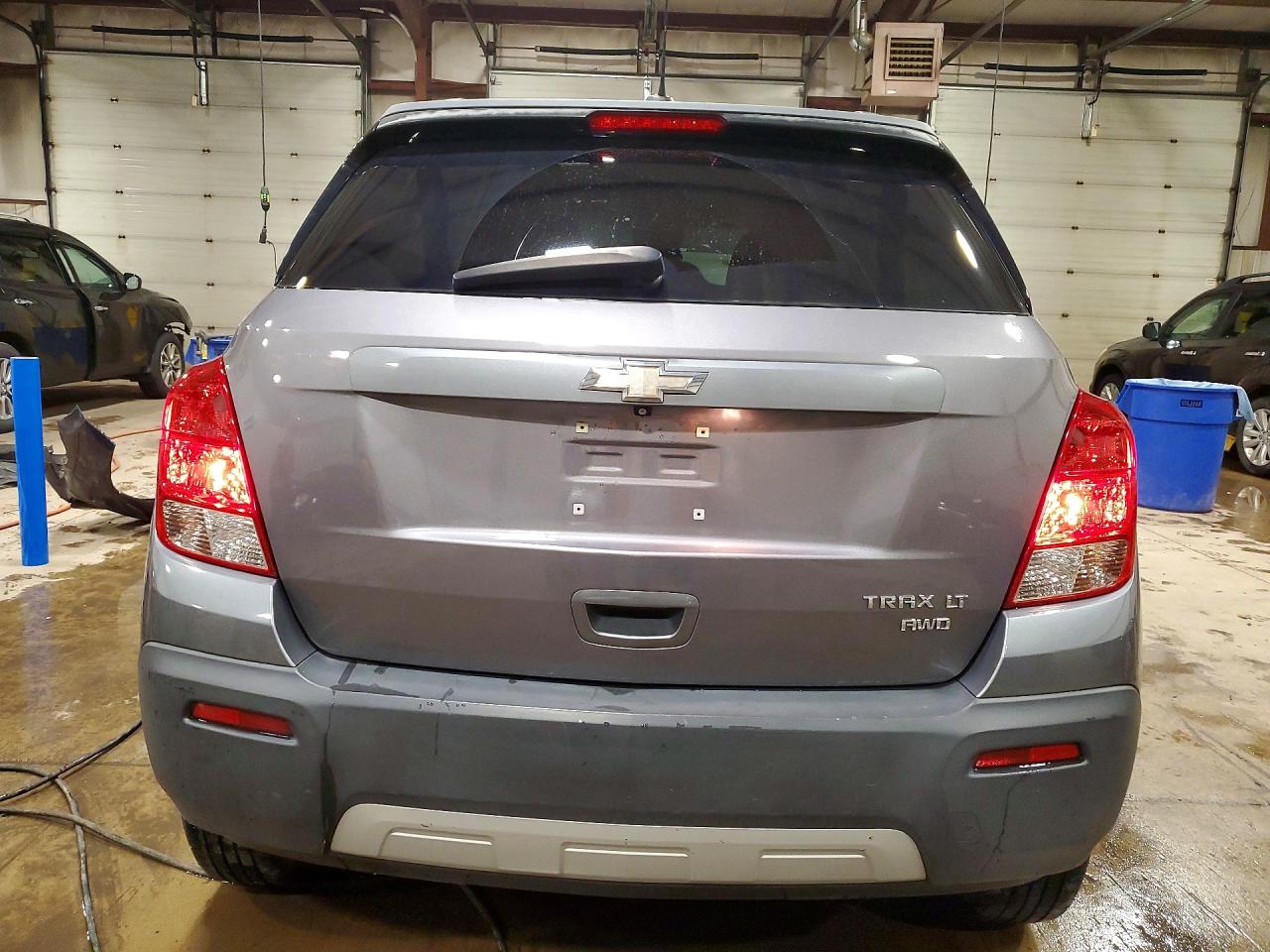 2015 Chevrolet Trax 1lt Gray vin: KL7CJRSB8FB162157