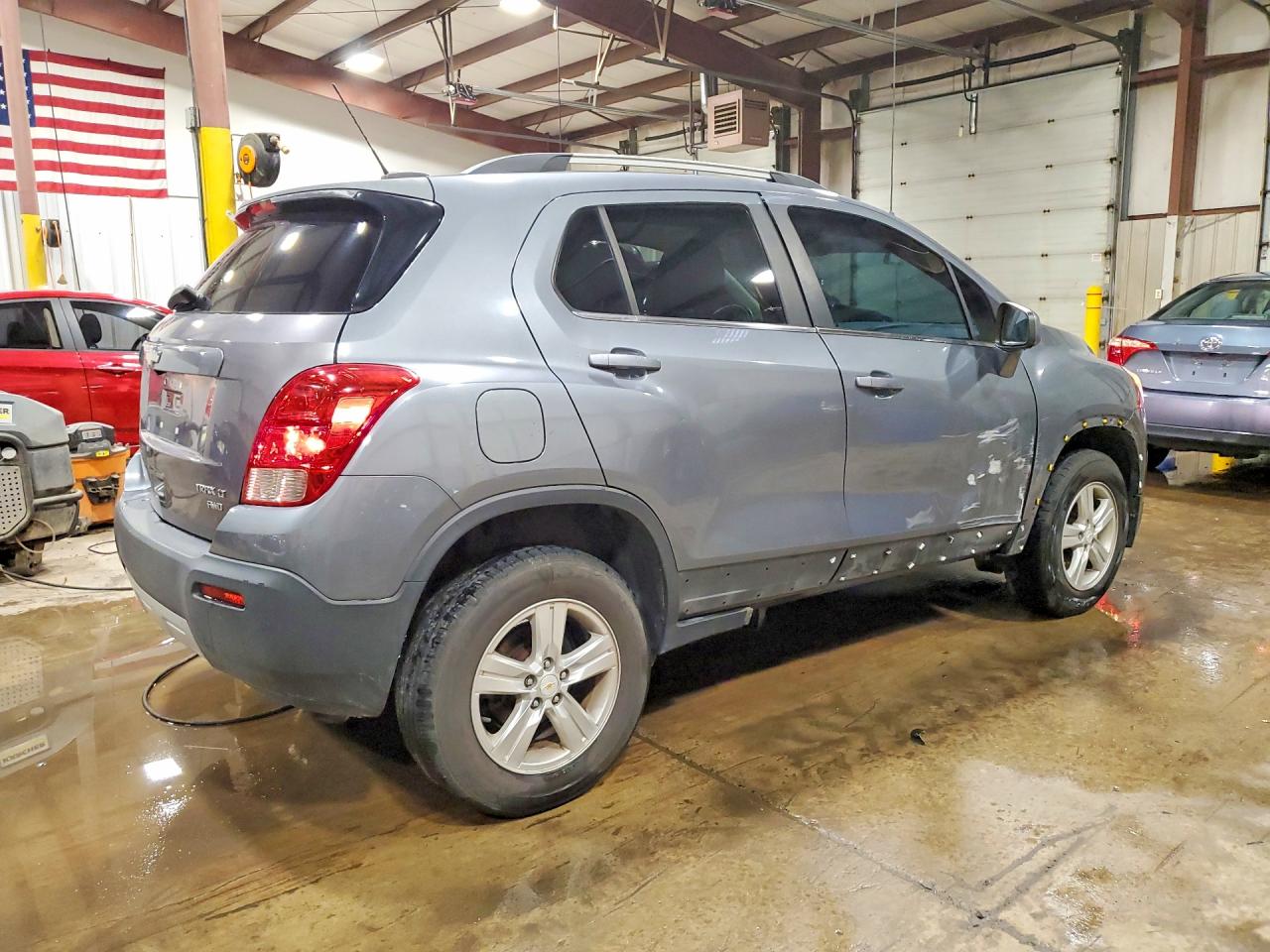 2015 Chevrolet Trax 1lt Gray vin: KL7CJRSB8FB162157