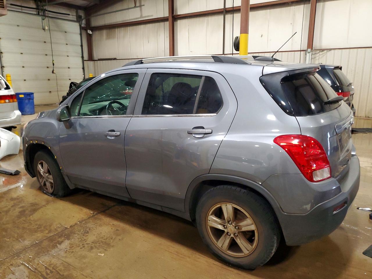 2015 Chevrolet Trax 1lt Gray vin: KL7CJRSB8FB168895