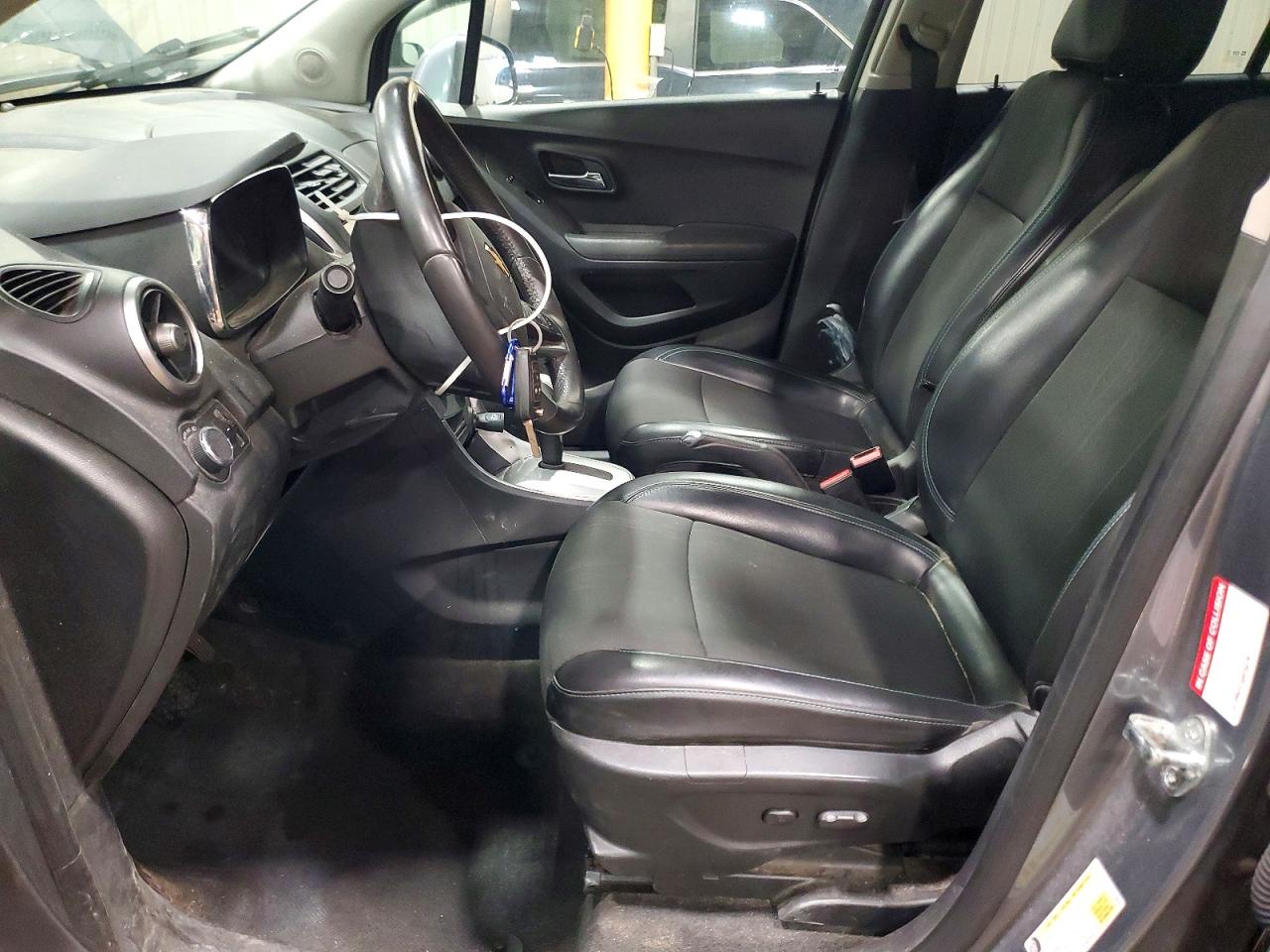 2015 Chevrolet Trax 1lt Gray vin: KL7CJRSB8FB168895