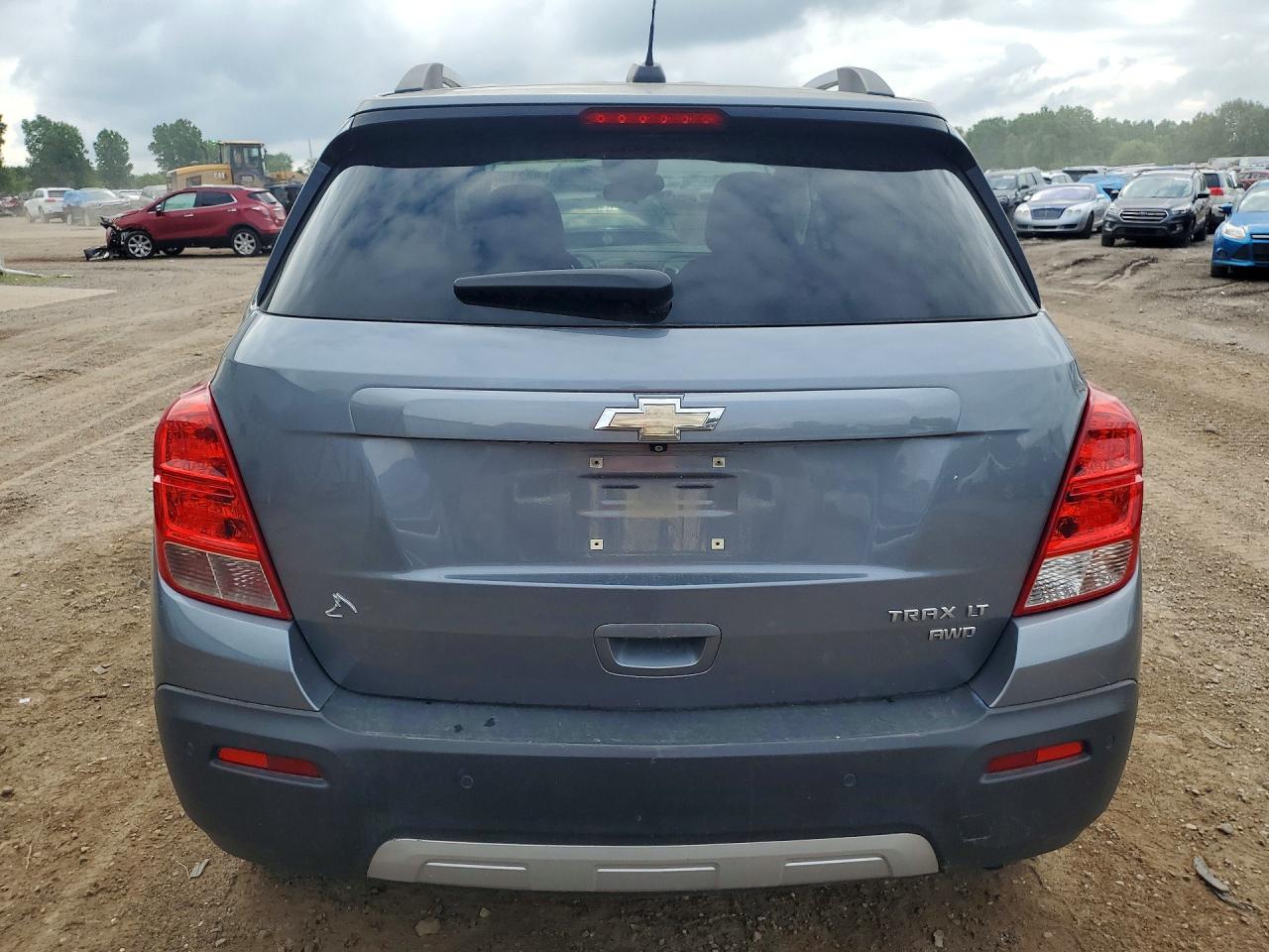 2015 Chevrolet Trax 1lt Gray vin: KL7CJRSB8FB175877