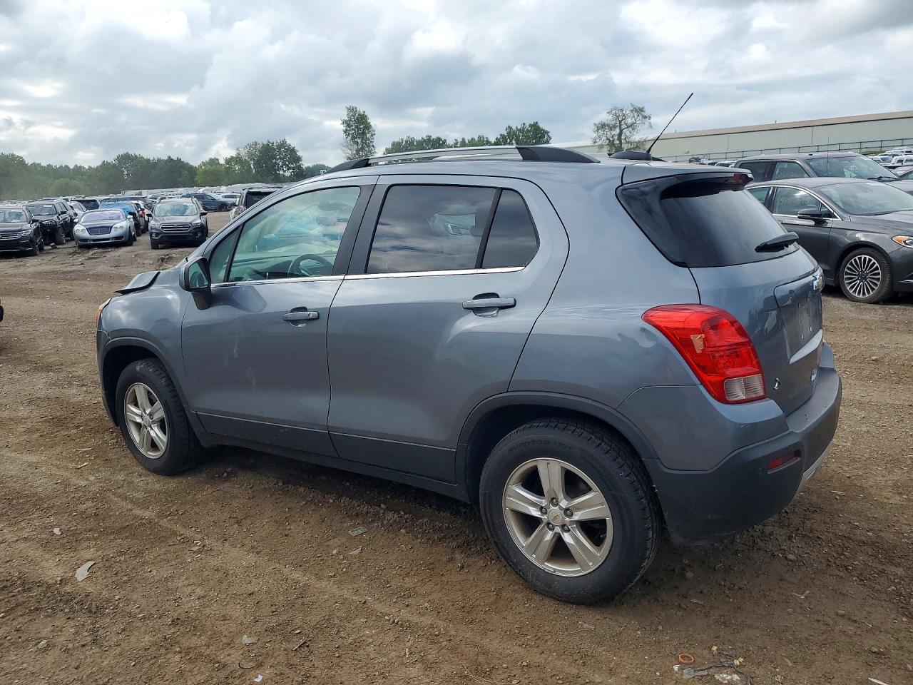 2015 Chevrolet Trax 1lt Gray vin: KL7CJRSB8FB175877