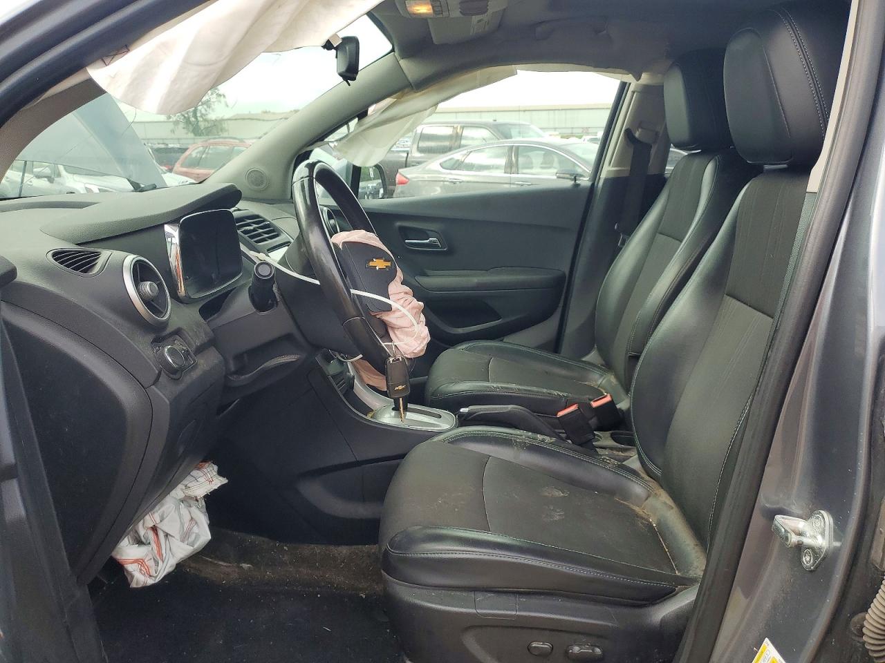2015 Chevrolet Trax 1lt Gray vin: KL7CJRSB8FB175877