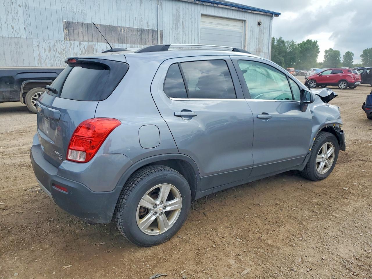 2015 Chevrolet Trax 1lt Gray vin: KL7CJRSB8FB175877