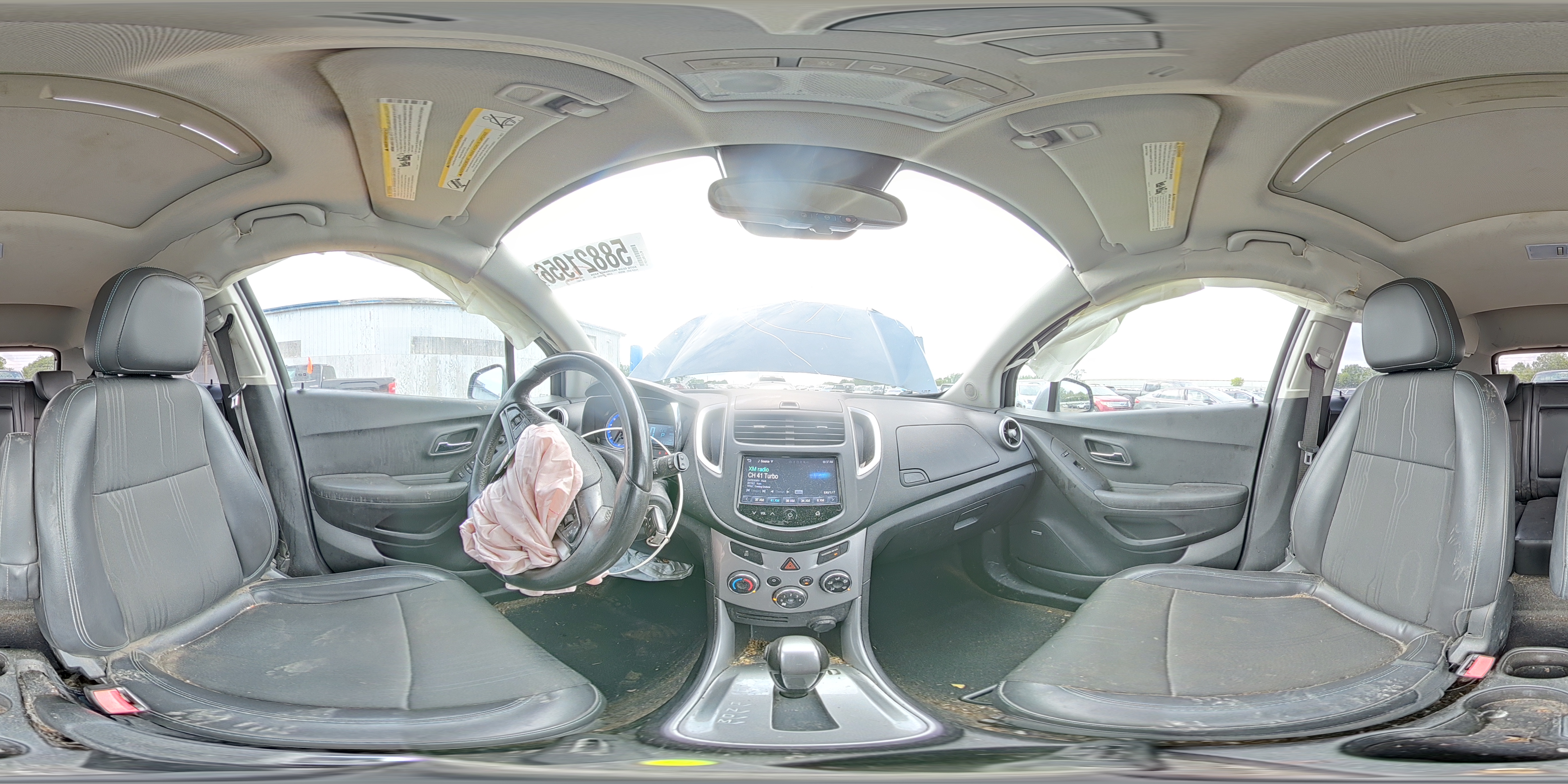 2015 Chevrolet Trax 1lt Gray vin: KL7CJRSB8FB175877