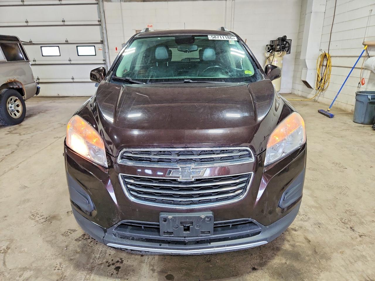 2015 Chevrolet Trax 1lt Бордовый vin: KL7CJRSB8FB244602
