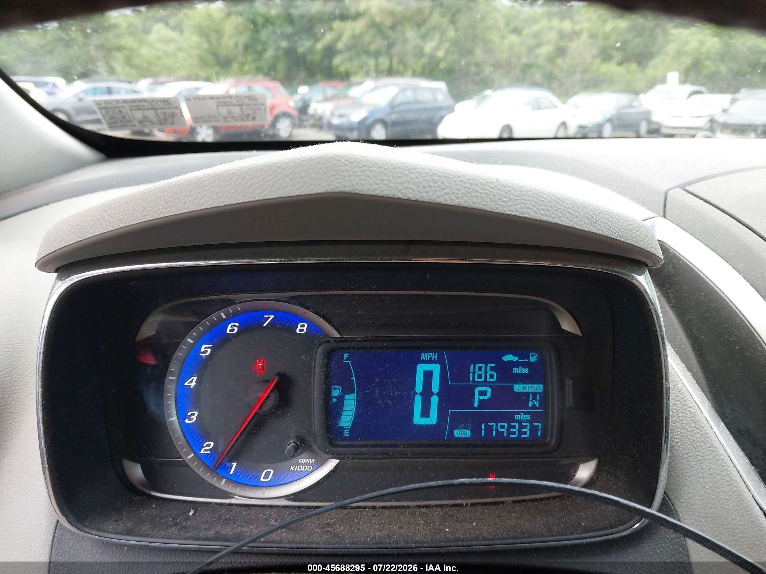 2015 Chevrolet Trax Lt Red vin: KL7CJRSB9FB107605