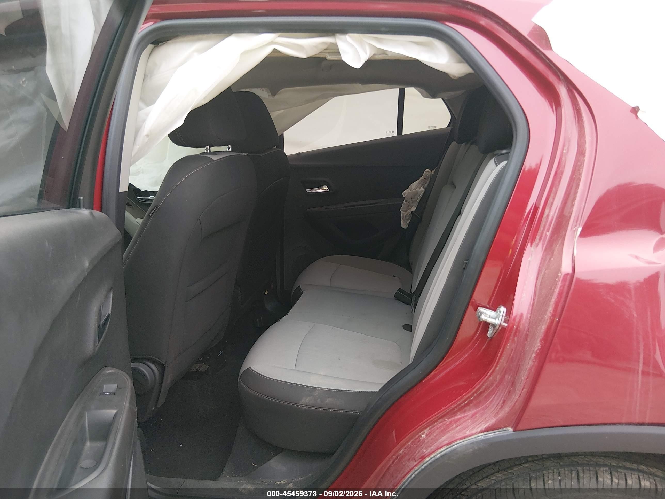 2015 Chevrolet Trax Lt Red vin: KL7CJRSB9FB228375