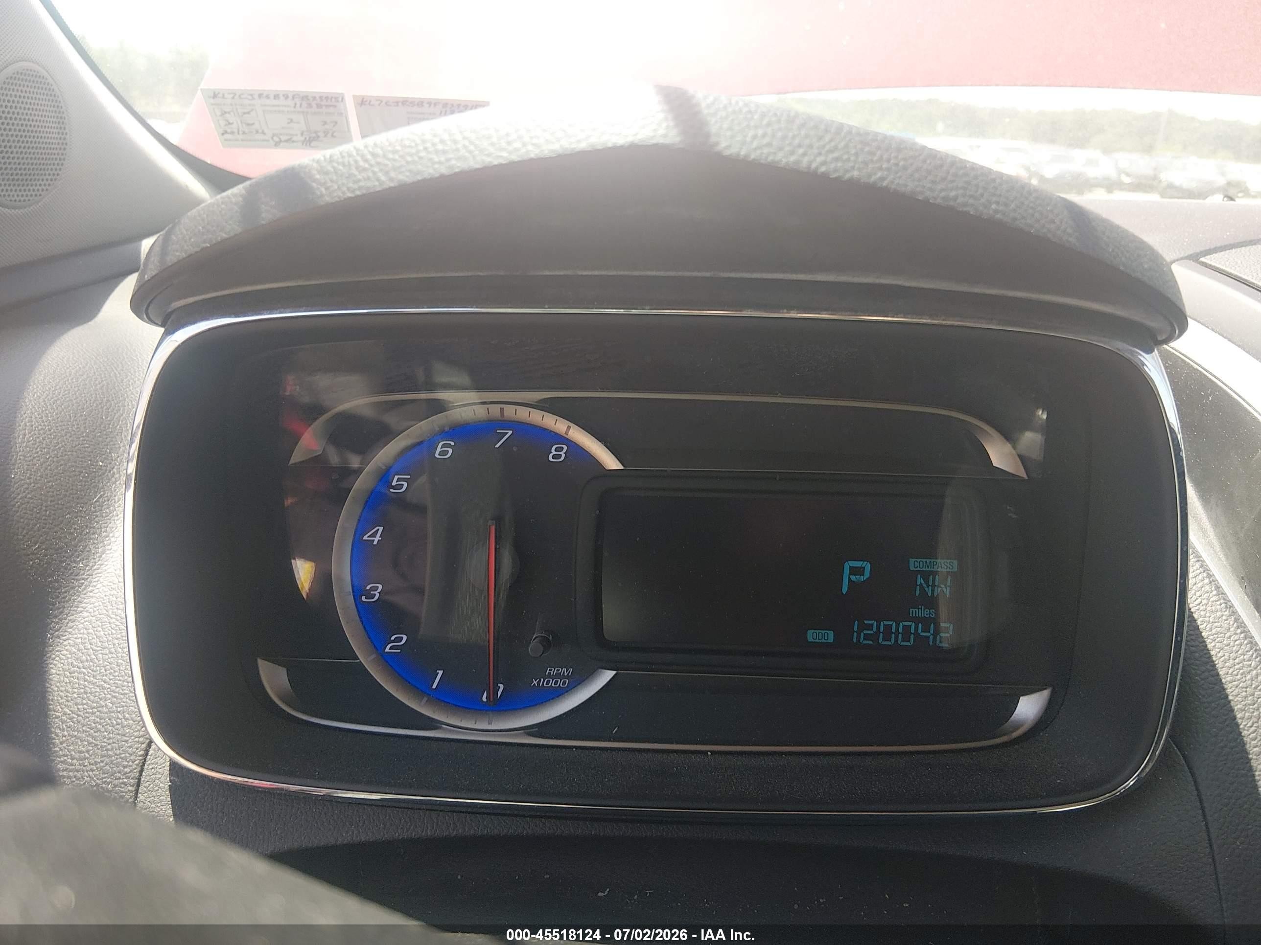 2015 Chevrolet Trax Lt Red vin: KL7CJRSB9FB239151