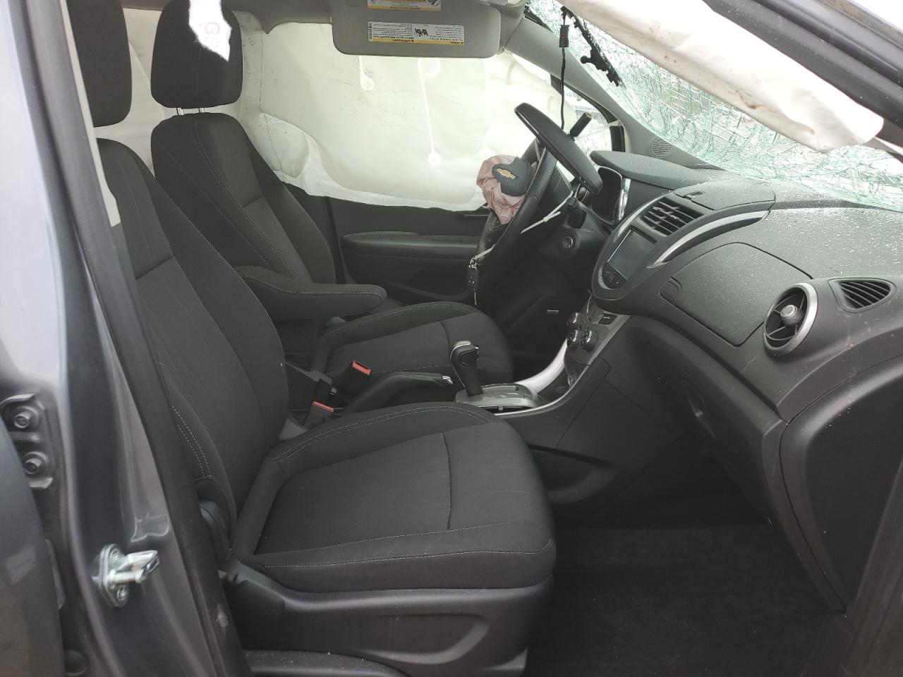 2015 Chevrolet Trax 1lt Gray vin: KL7CJRSBXFB106222