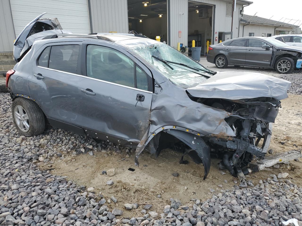 2015 Chevrolet Trax 1lt Gray vin: KL7CJRSBXFB106222