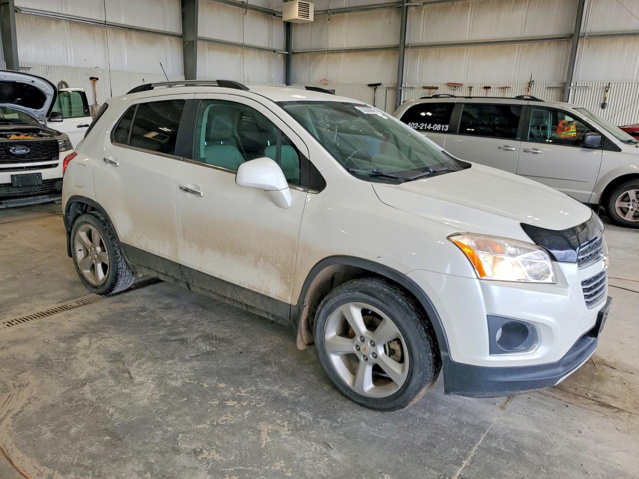 2015 Chevrolet Trax Ltz Белый vin: KL7CJTSB0FB198762