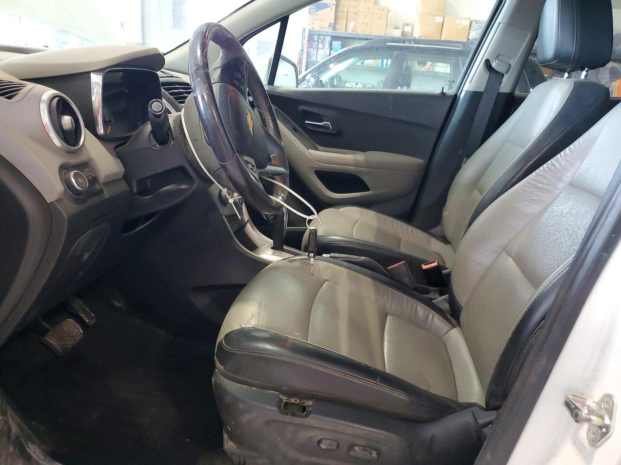 2015 Chevrolet Trax Ltz Белый vin: KL7CJTSB0FB198762