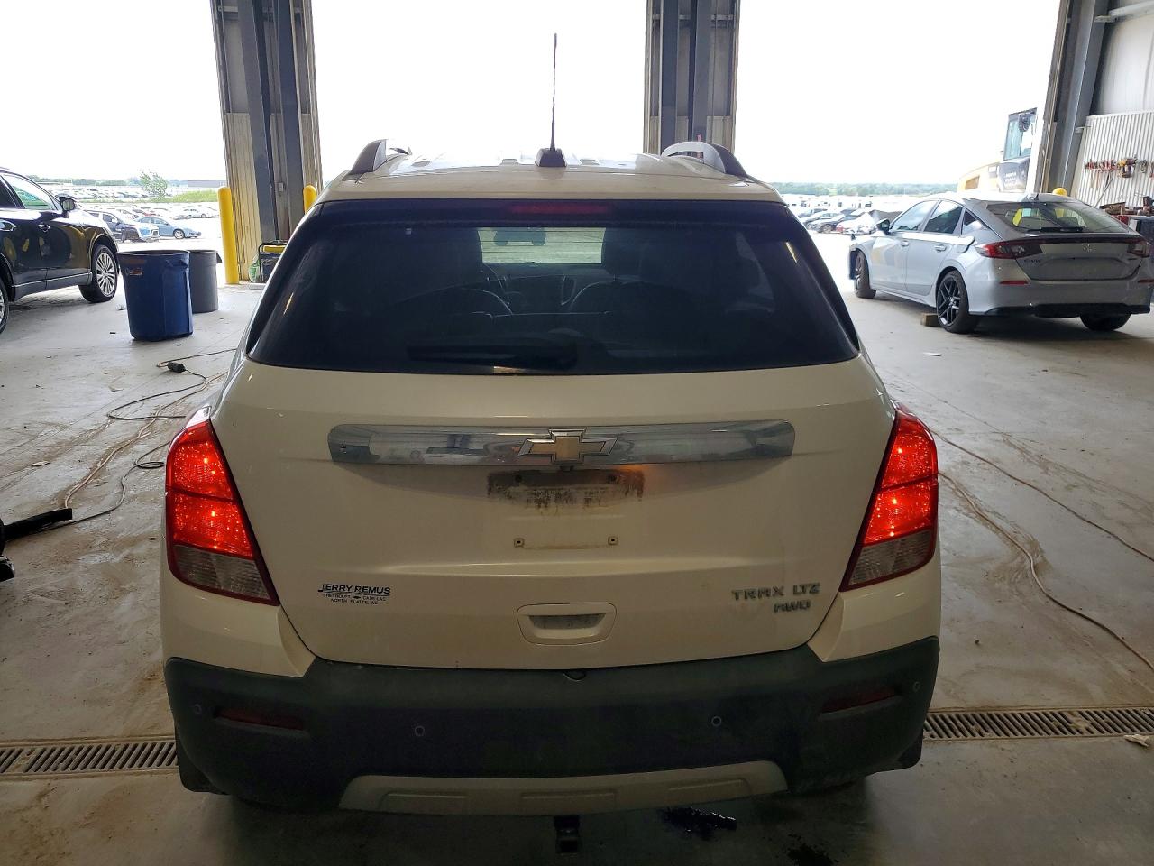 2015 Chevrolet Trax Ltz Белый vin: KL7CJTSB0FB198762