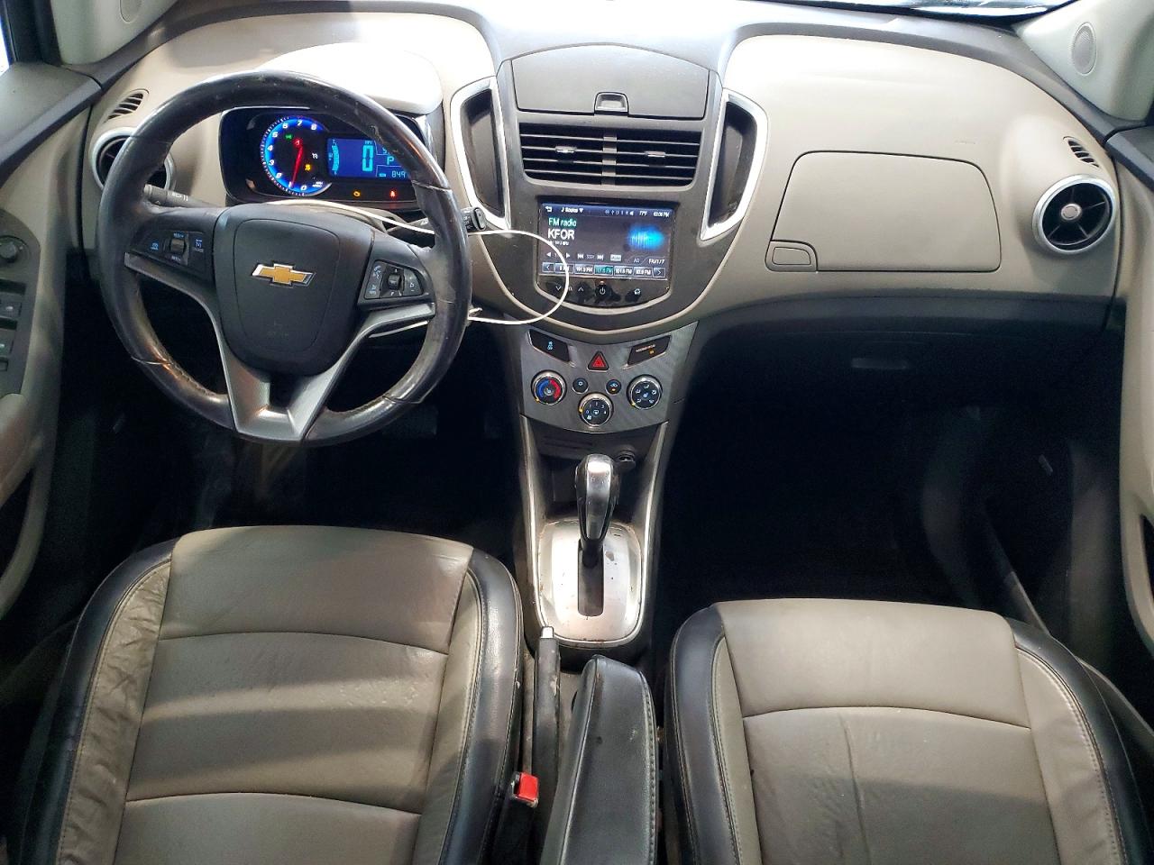2015 Chevrolet Trax Ltz Белый vin: KL7CJTSB0FB198762