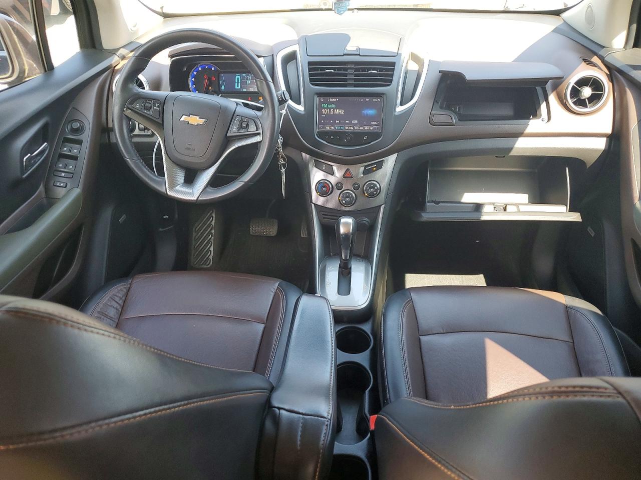 2015 Chevrolet Trax Ltz Коричневый vin: KL7CJTSB1FB228271