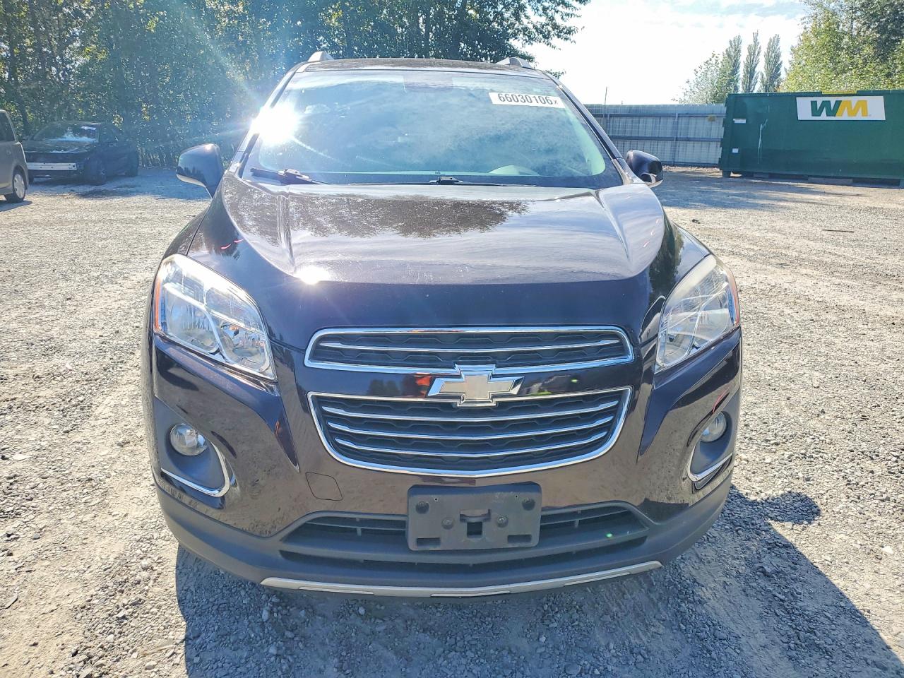 2015 Chevrolet Trax Ltz Коричневый vin: KL7CJTSB1FB228271