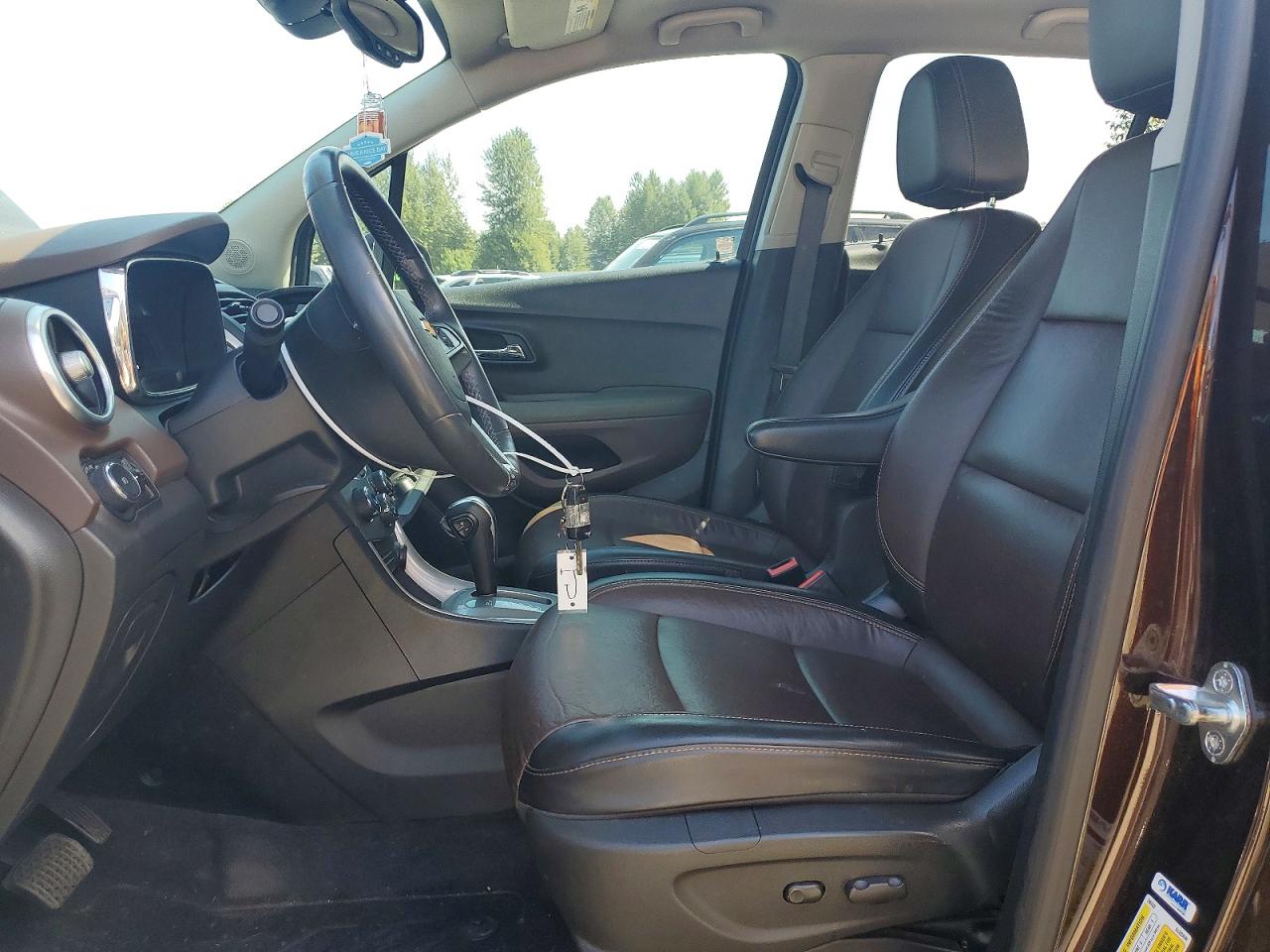 2015 Chevrolet Trax Ltz Коричневый vin: KL7CJTSB1FB228271