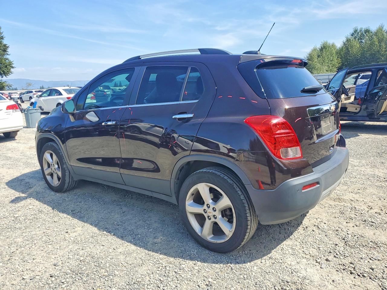 2015 Chevrolet Trax Ltz Коричневый vin: KL7CJTSB1FB228271