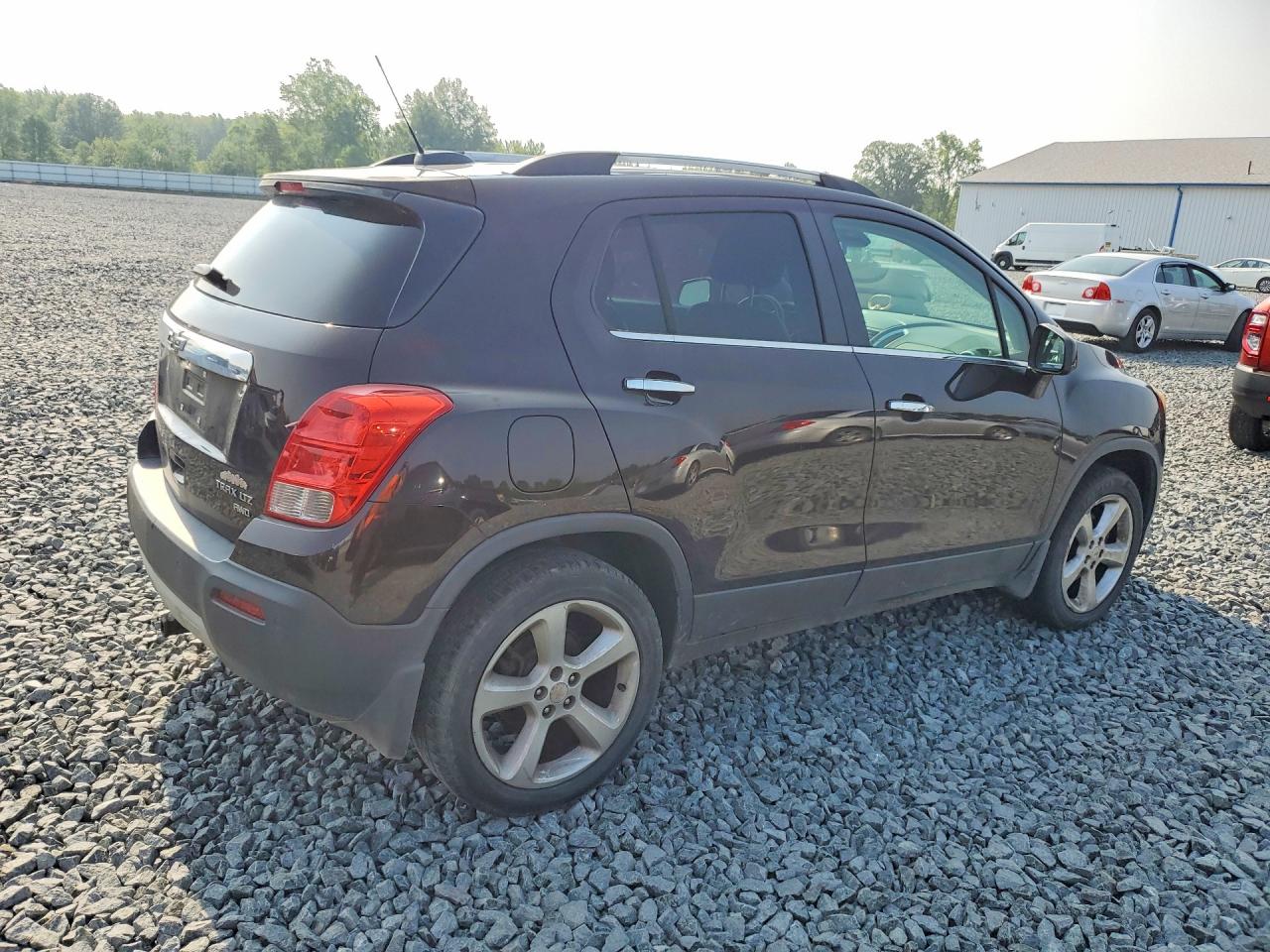 2015 Chevrolet Trax Ltz Black vin: KL7CJTSB8FB132783