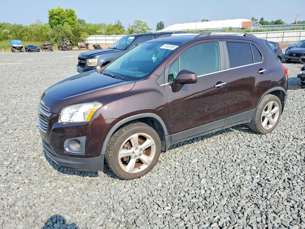 2015 Chevrolet Trax Ltz Black vin: KL7CJTSB8FB132783