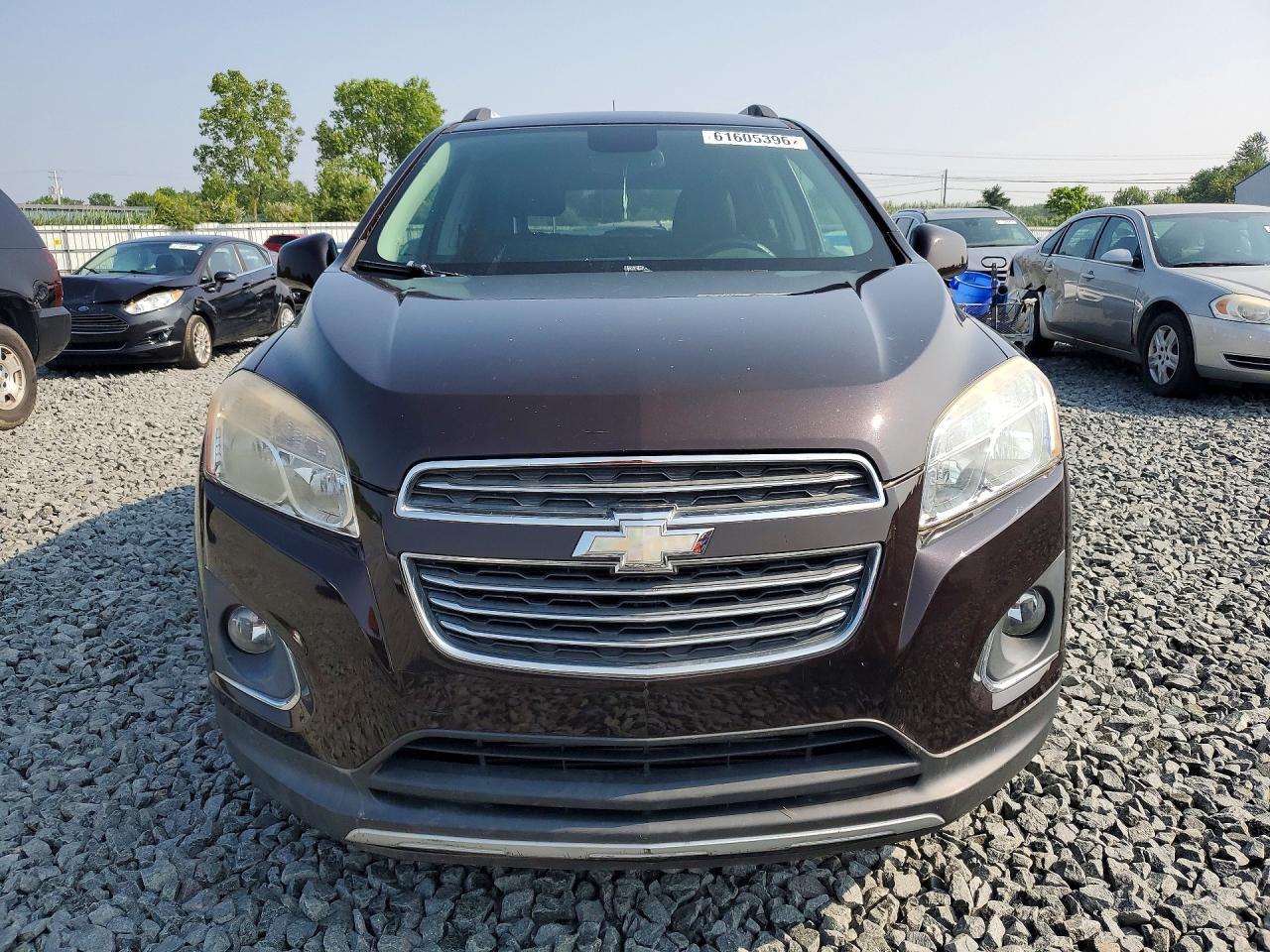 2015 Chevrolet Trax Ltz Black vin: KL7CJTSB8FB132783