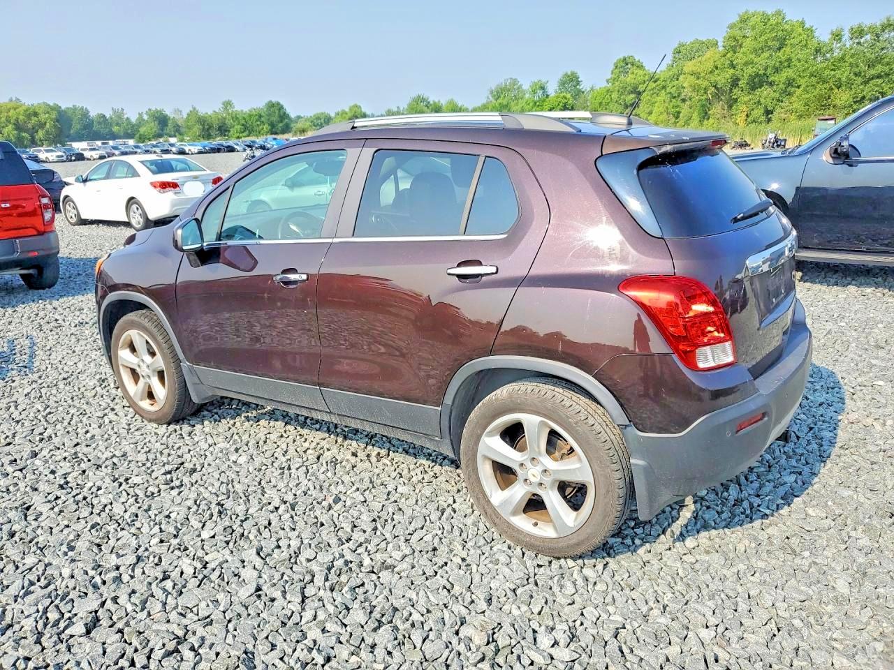2015 Chevrolet Trax Ltz Black vin: KL7CJTSB8FB132783