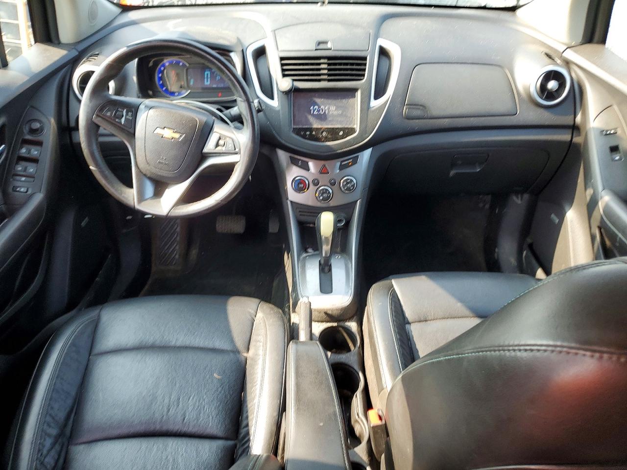 2015 Chevrolet Trax Ltz Black vin: KL7CJTSB8FB132783