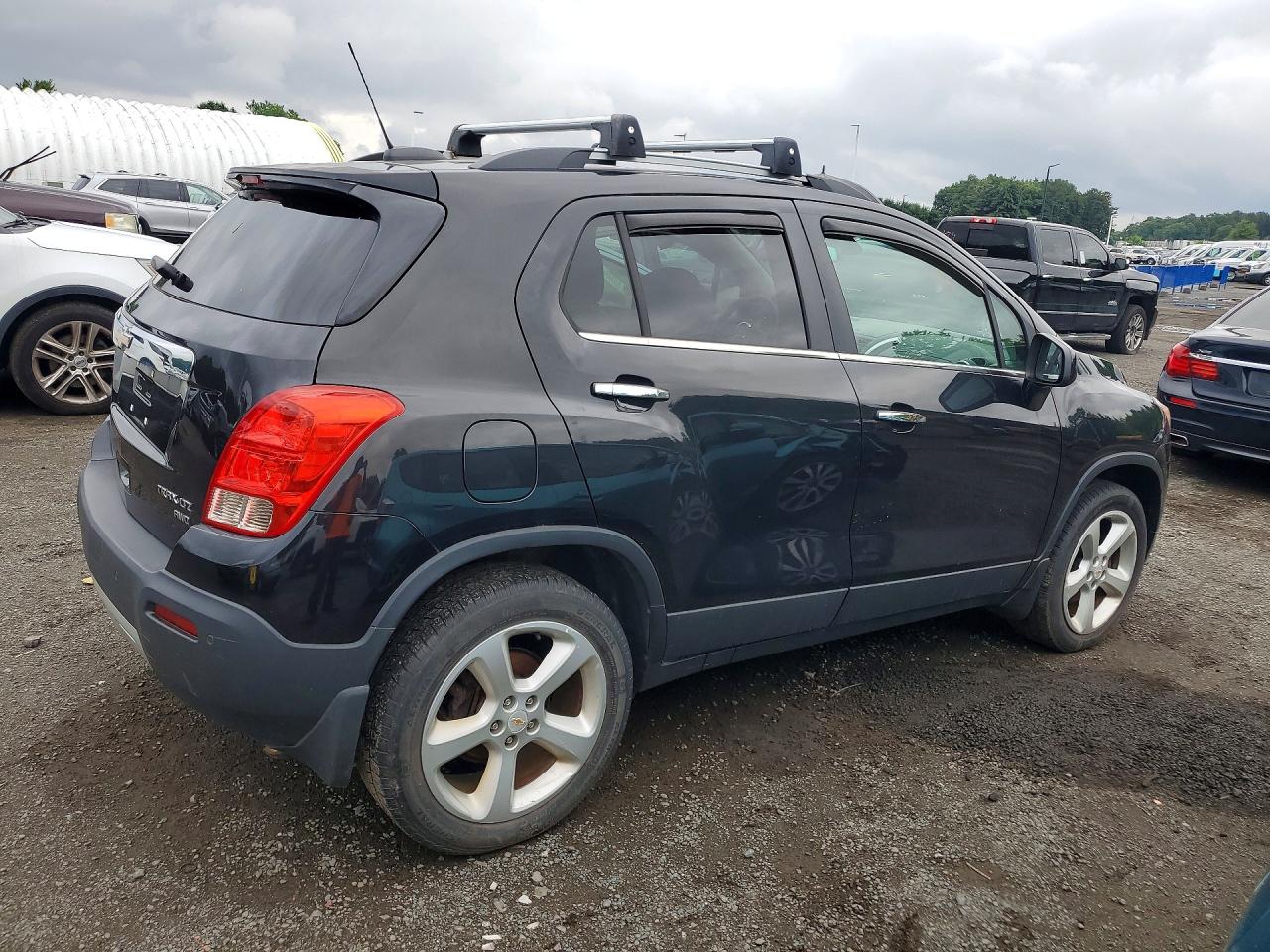 2015 Chevrolet Trax Ltz Charcoal vin: KL7CJTSB8FB234567
