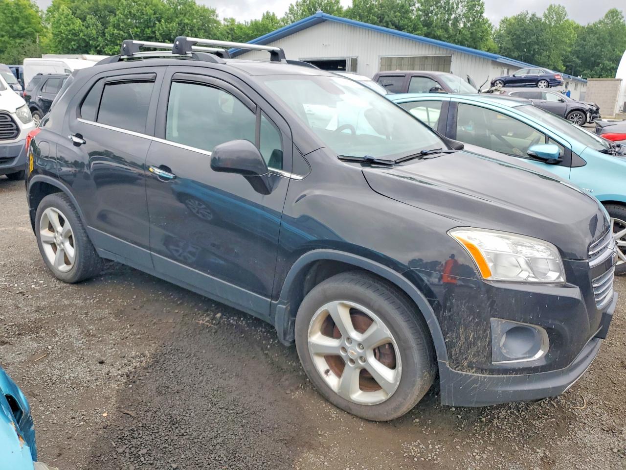 2015 Chevrolet Trax Ltz Charcoal vin: KL7CJTSB8FB234567