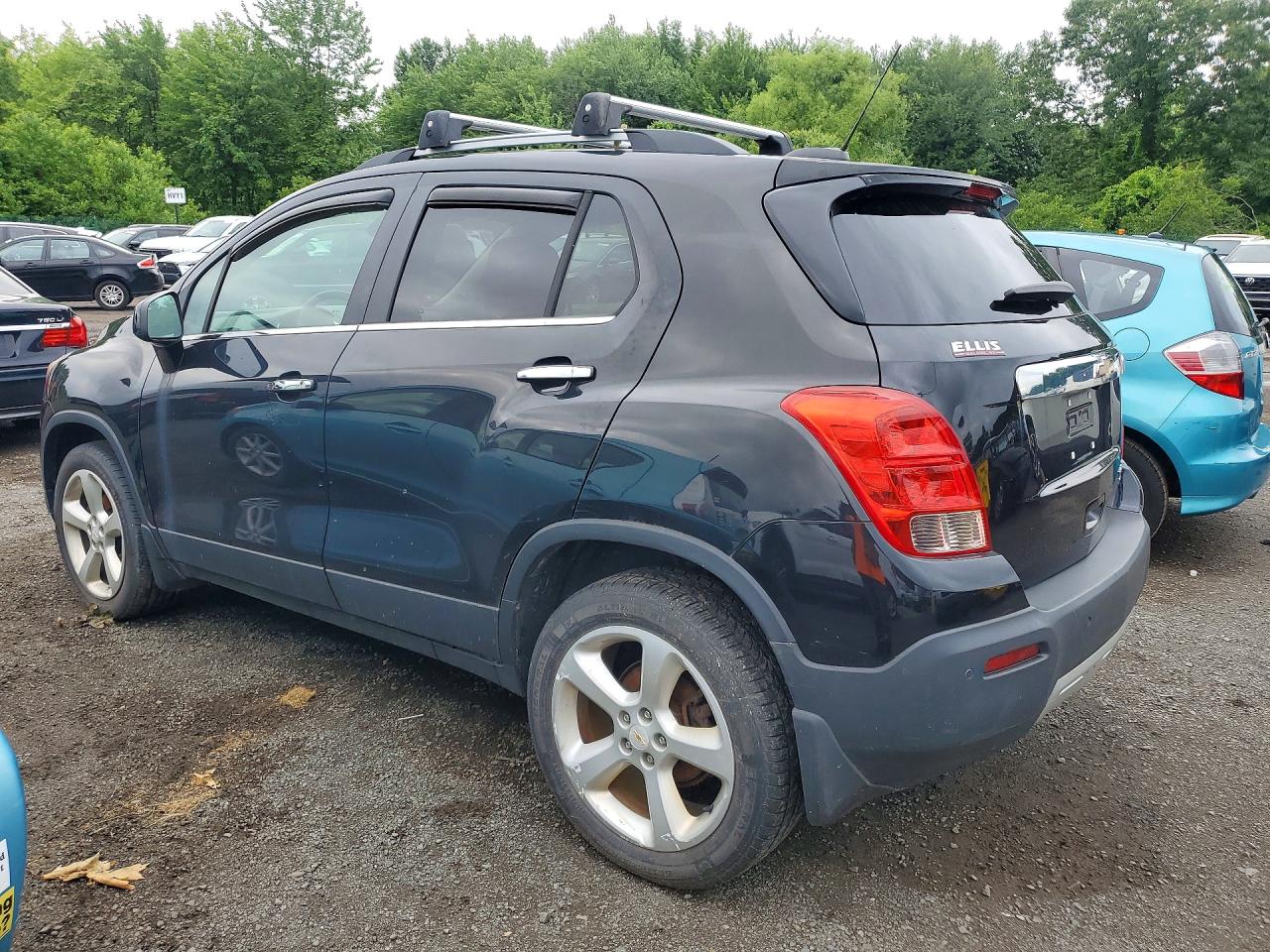 2015 Chevrolet Trax Ltz Charcoal vin: KL7CJTSB8FB234567
