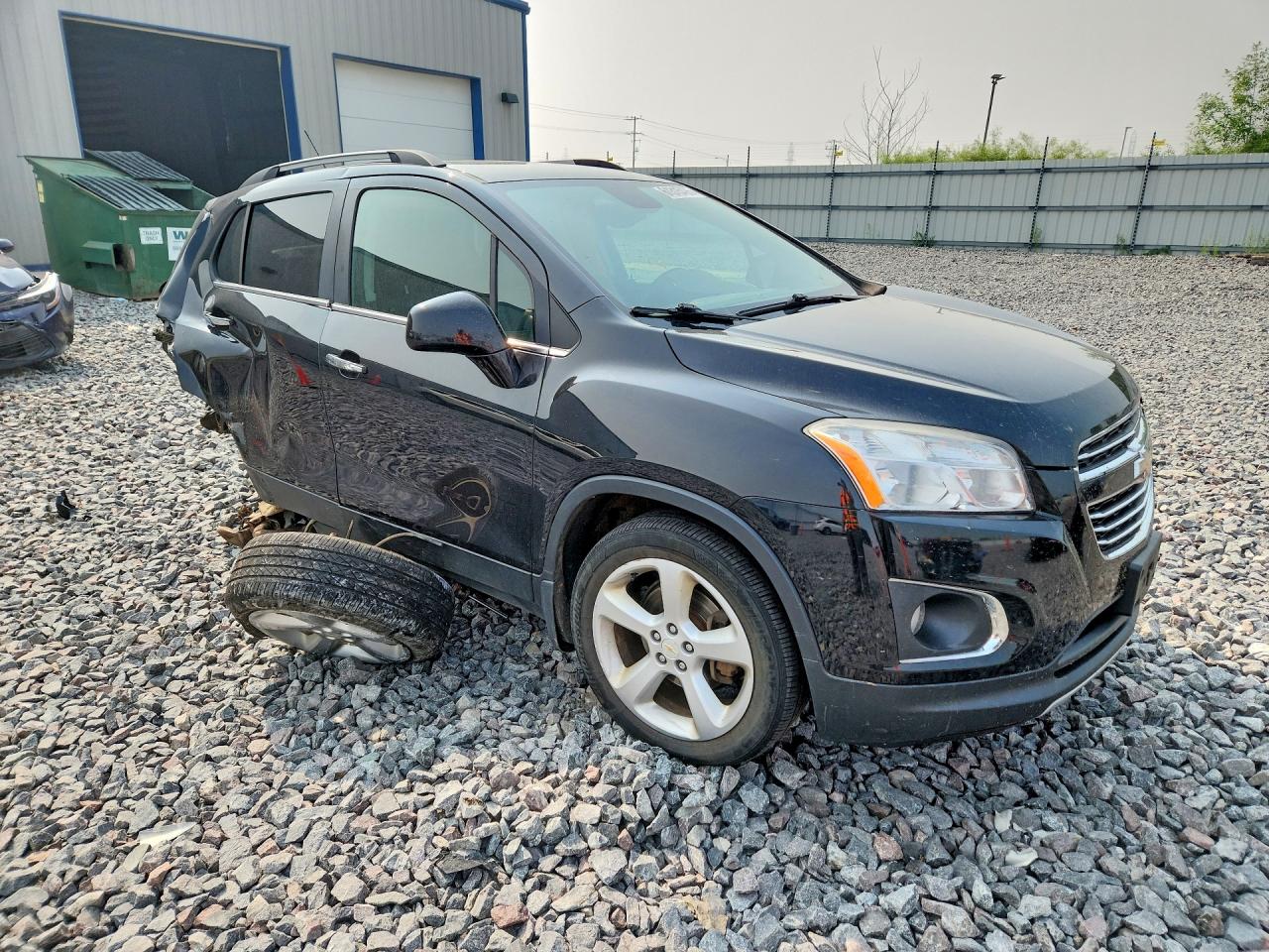 2015 Chevrolet Trax Ltz Black vin: KL7CJTSB9FB057981