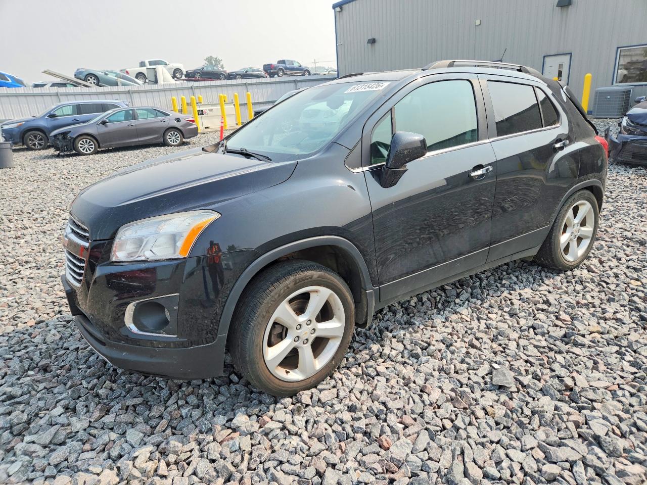 2015 Chevrolet Trax Ltz Black vin: KL7CJTSB9FB057981