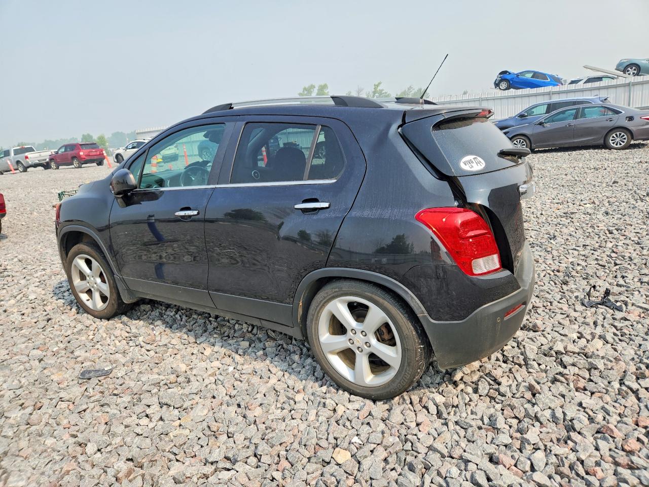 2015 Chevrolet Trax Ltz Black vin: KL7CJTSB9FB057981