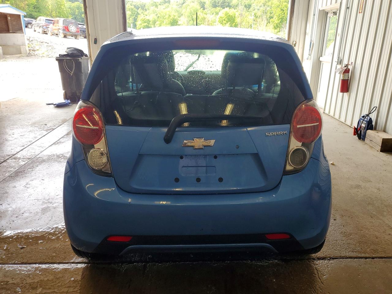 2013 Chevrolet Spark Ls Синий vin: KL8CA6S91DC516471