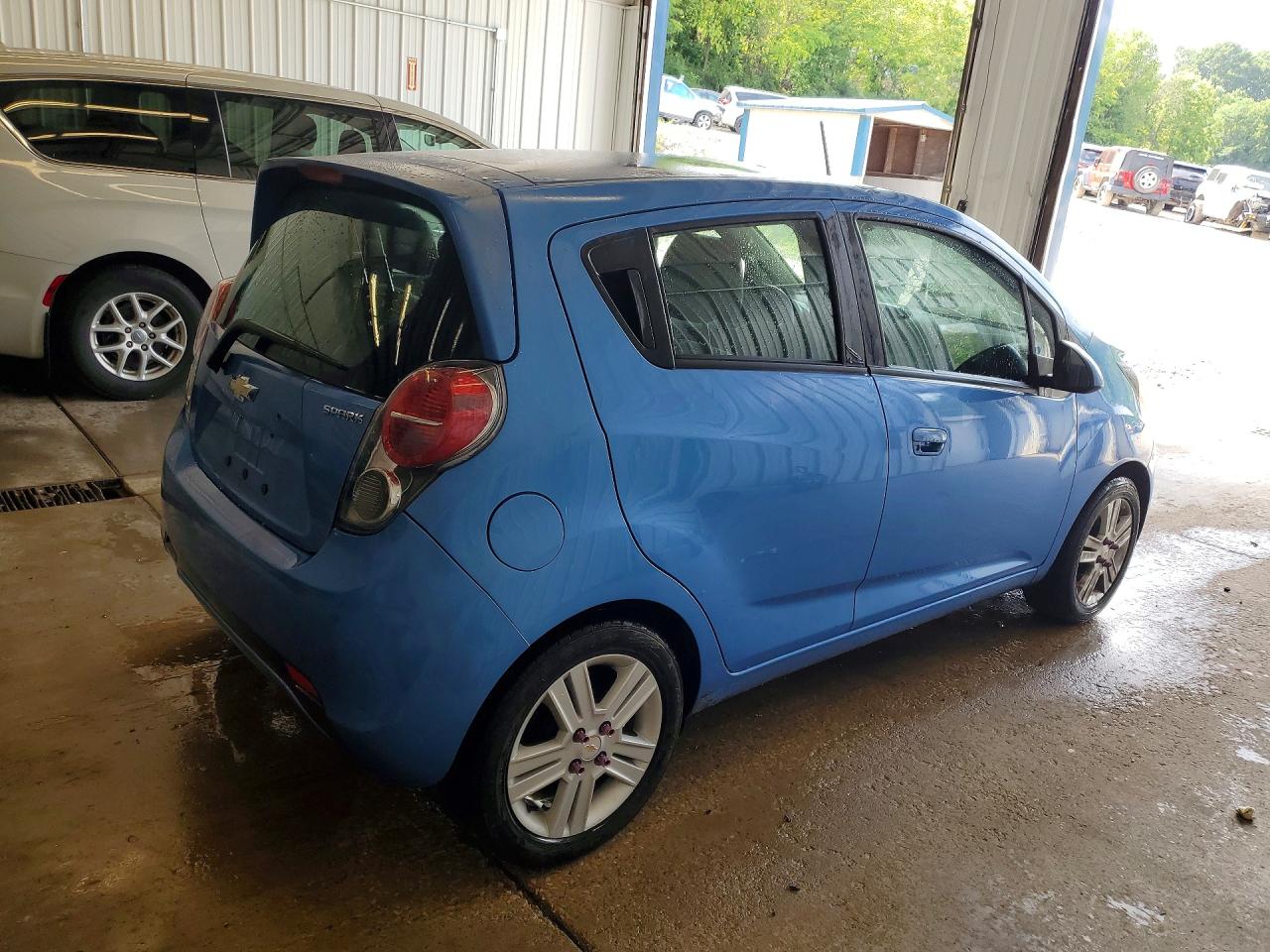2013 Chevrolet Spark Ls Синий vin: KL8CA6S91DC516471