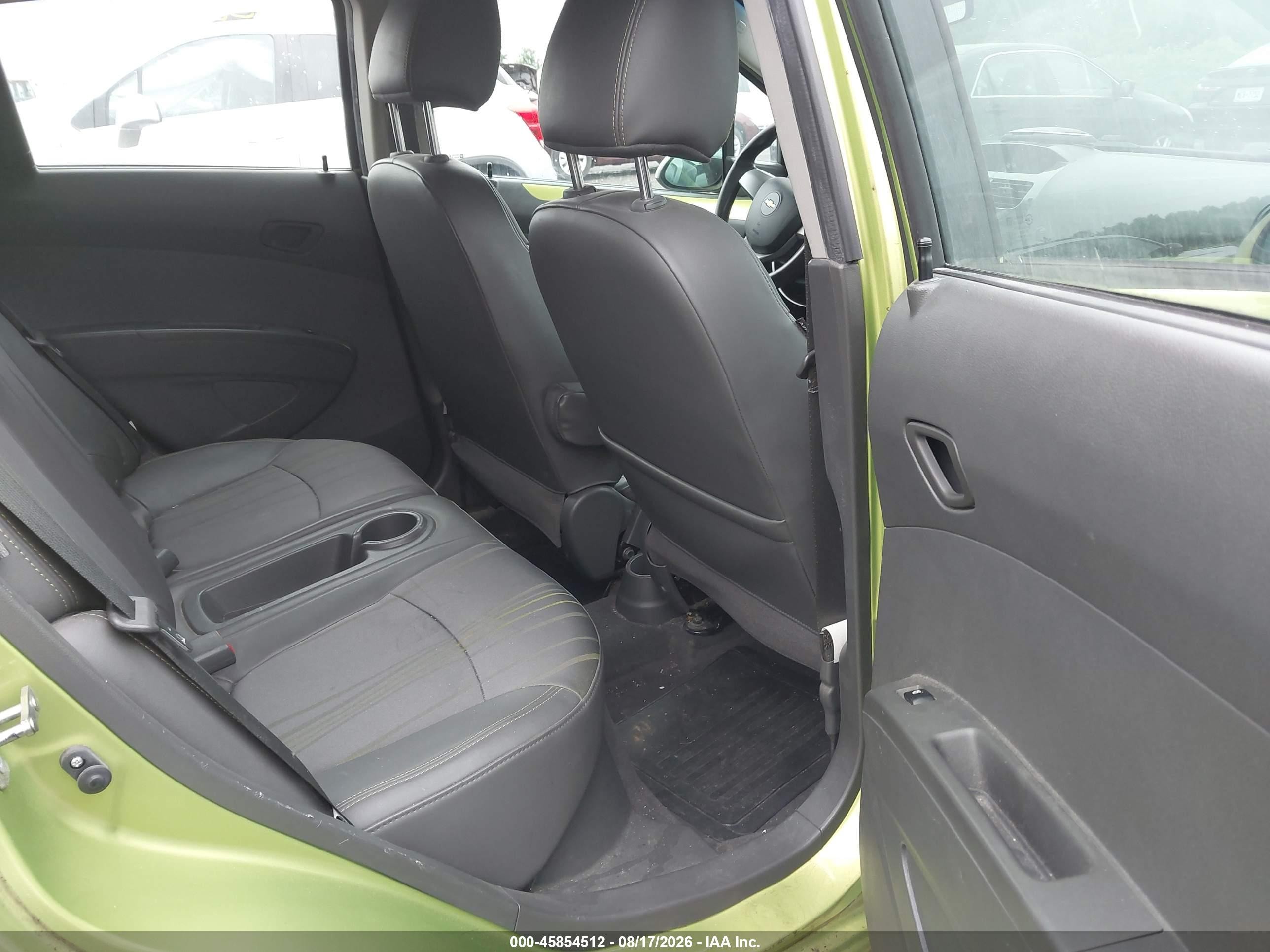 2013 Chevrolet Spark Ls Manual Green vin: KL8CA6S91DC626016